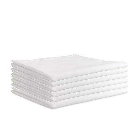 Monarch Brands Microfiber Suede Window Cloths , White, 12PK PNP915103WH
